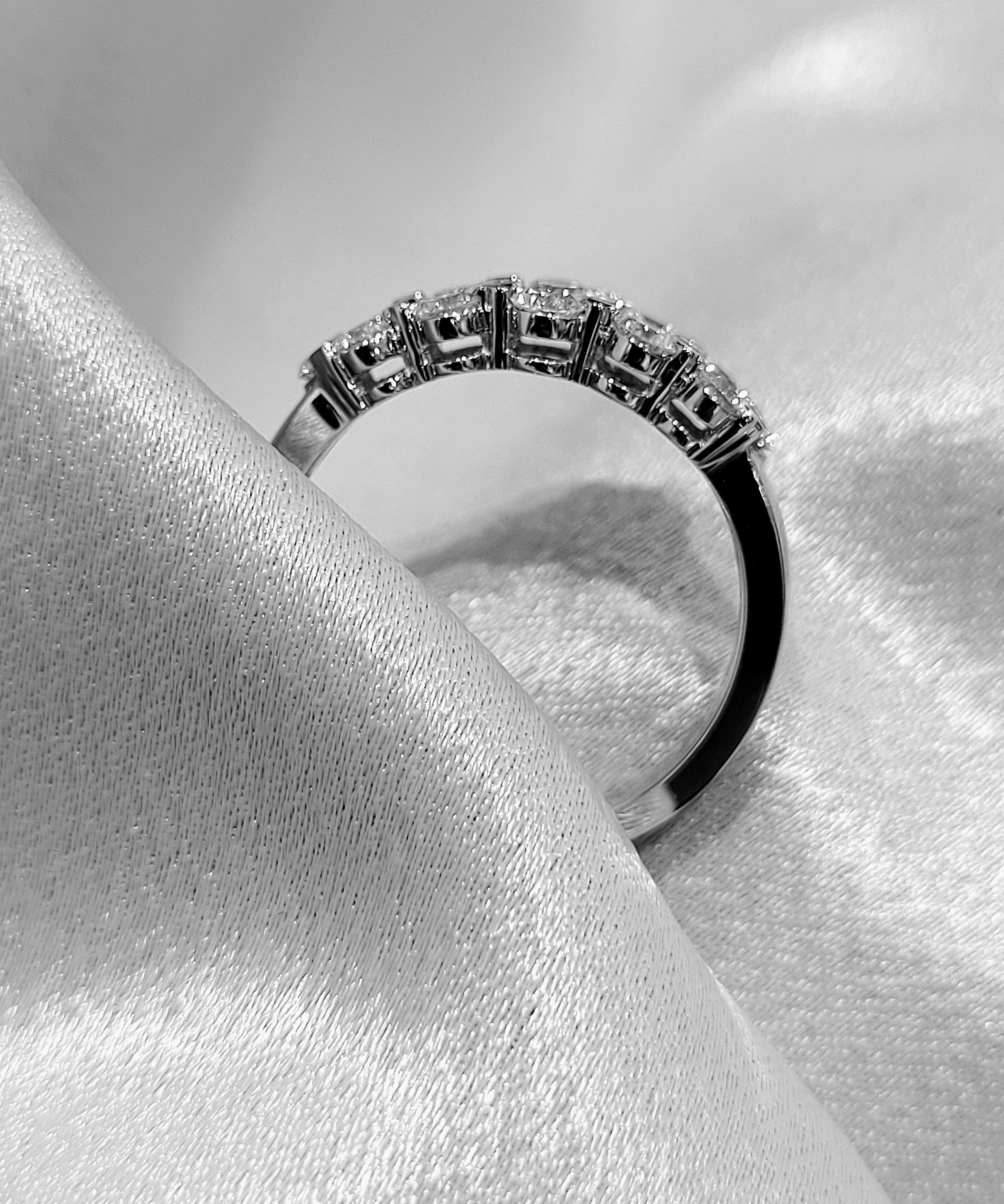 Celeste | White Gold Diamond Engagement Ring - The Classic Jewellers