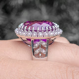 Vintage Claw Set Amethyst Ring - The Classic Jewellers