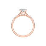 Eugene | princess cut solitaire engagement ring - The Classic Jewellers