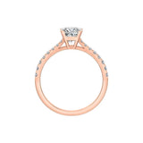 Eugene | princess cut solitaire engagement ring - The Classic Jewellers