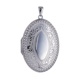 Ornate Oval Locket - The Classic Jewellers