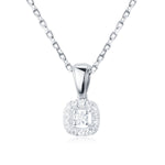 Halo Diamond Pendant - The Classic Jewellers