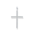 18CT Diamond Cross Pendant - The Classic Jewellers