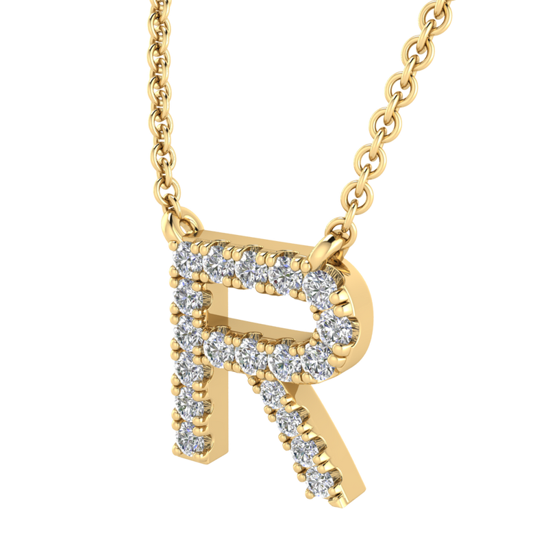 Personalised Diamond Initial - The Classic Jewellers