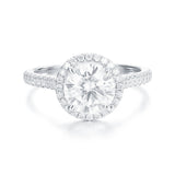 Mabel | Classic halo engagement ring - The Classic Jewellers