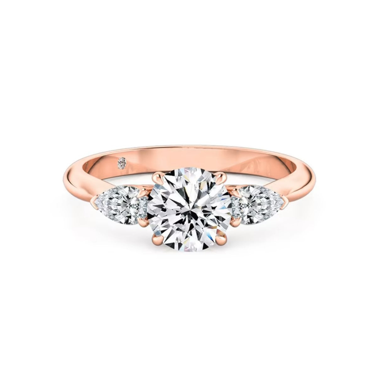 Genevieve | Three stone Engagement Ring - The Classic Jewellers