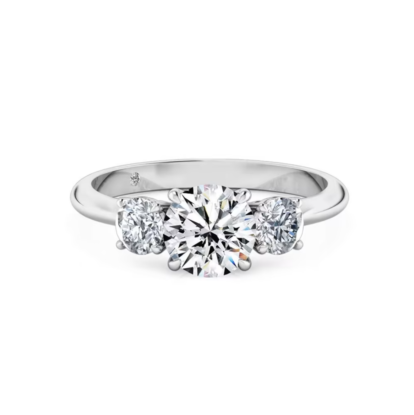 Trina | Trilogy Engagement Ring - The Classic Jewellers