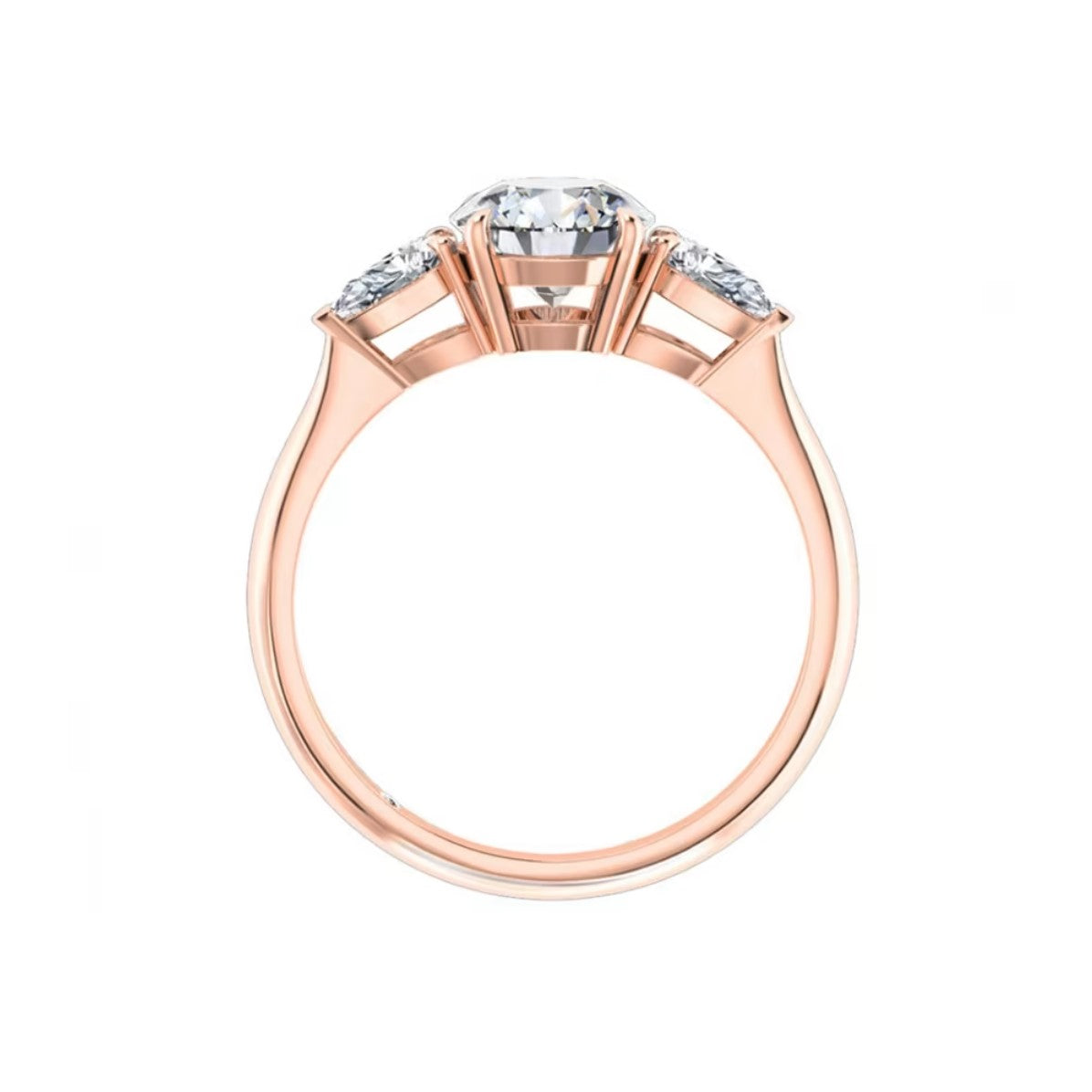 Genevieve | Three stone Engagement Ring - The Classic Jewellers