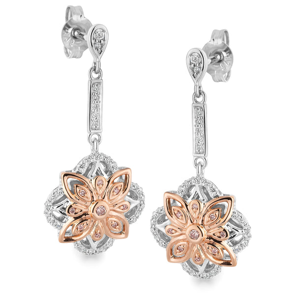 PINK CAVIAR DIAMOND | Alia Drop Earrings - The Classic Jewellers