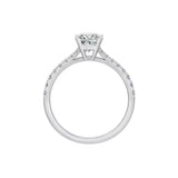 Eugene | princess cut solitaire engagement ring - The Classic Jewellers
