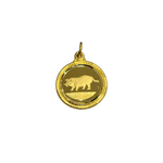 24k Zodiac Animal Pendant - The Classic Jewellers