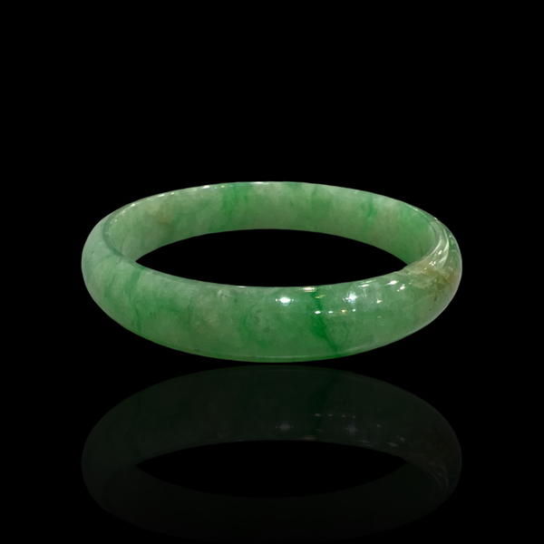 Imperial Green Jade Bangle - The Classic Jewellers