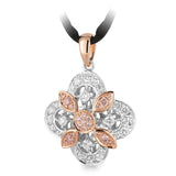 PINK CAVIAR DIAMOND | Prairie Floral Pendant - The Classic Jewellers
