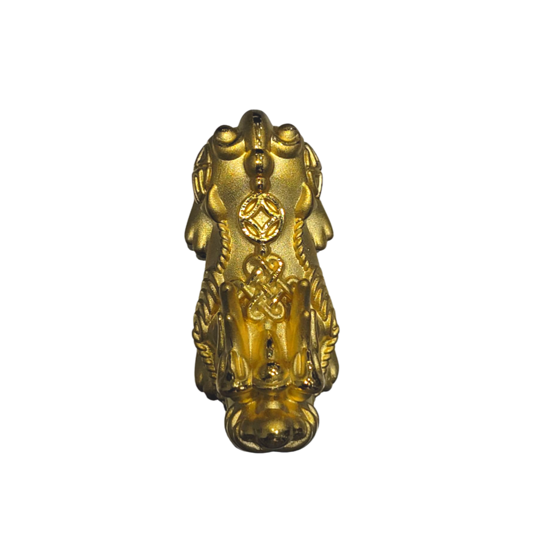 24k Pure Gold Large Pixiu Pendant The Classic Jewellers