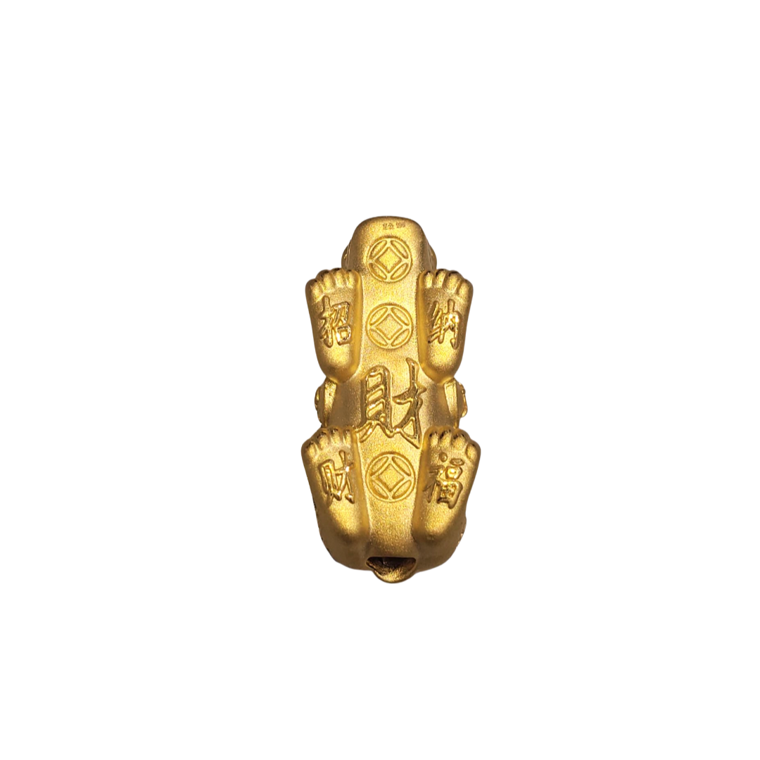 24K Gold Auspicious Large PiXiu Charm - The Classic Jewellers