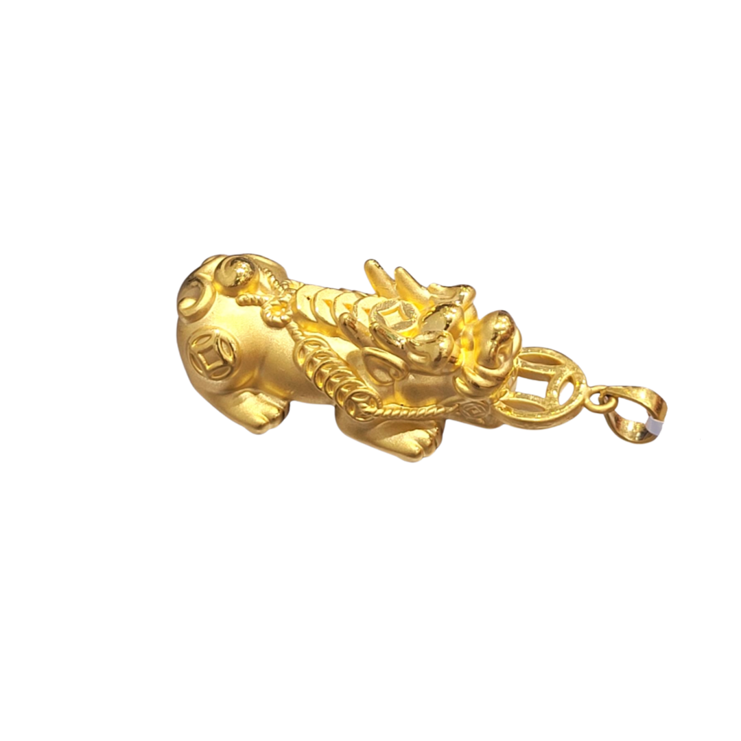 24K Auspicious PiXiu Charm - The Classic Jewellers