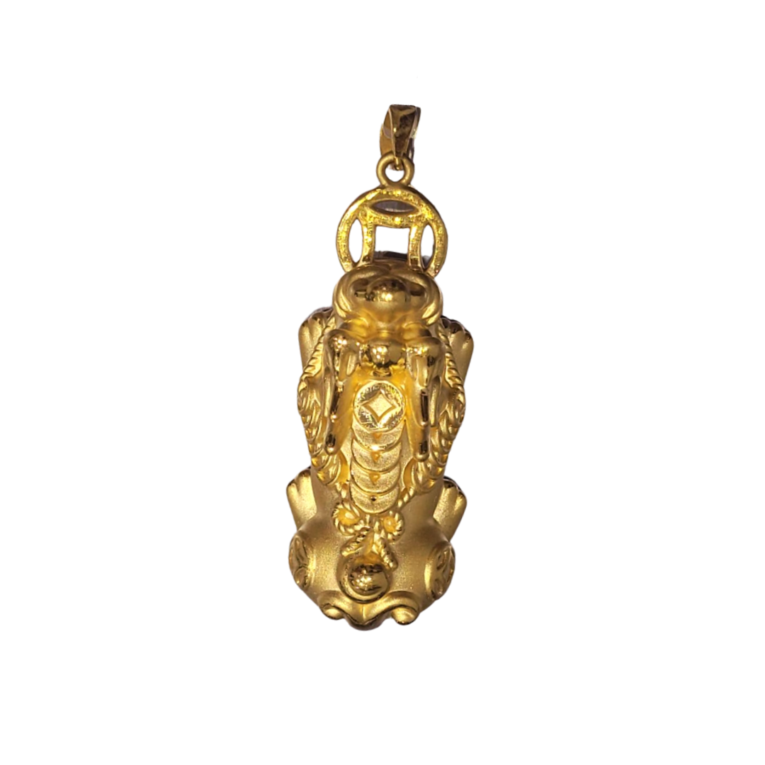 24K Auspicious PiXiu Charm - The Classic Jewellers