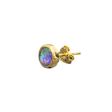 Australian Opal | Sydney Sterling Silver stud earrings - The Classic Jewellers