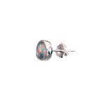 Australian Opal | Adeline Sterling Silver Stud Earrings - The Classic Jewellers