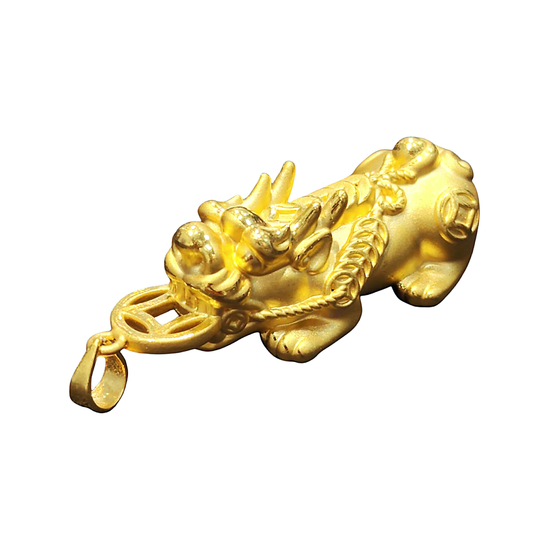 24K Gold Imperial Pixiu - The Classic Jewellers