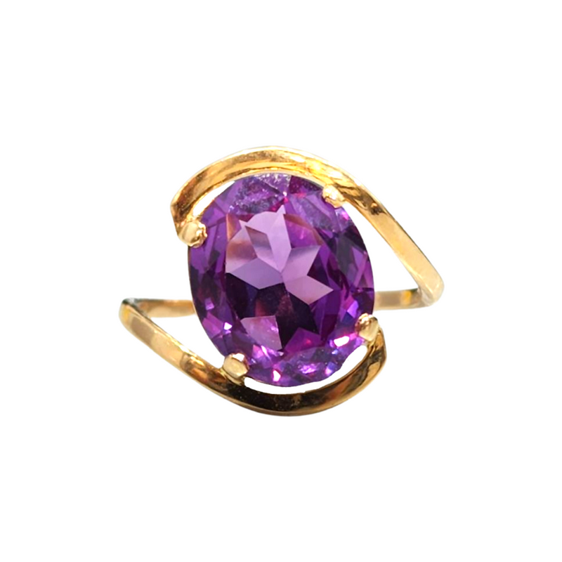 Clara | Amethyst Wrap Ring - The Classic Jewellers