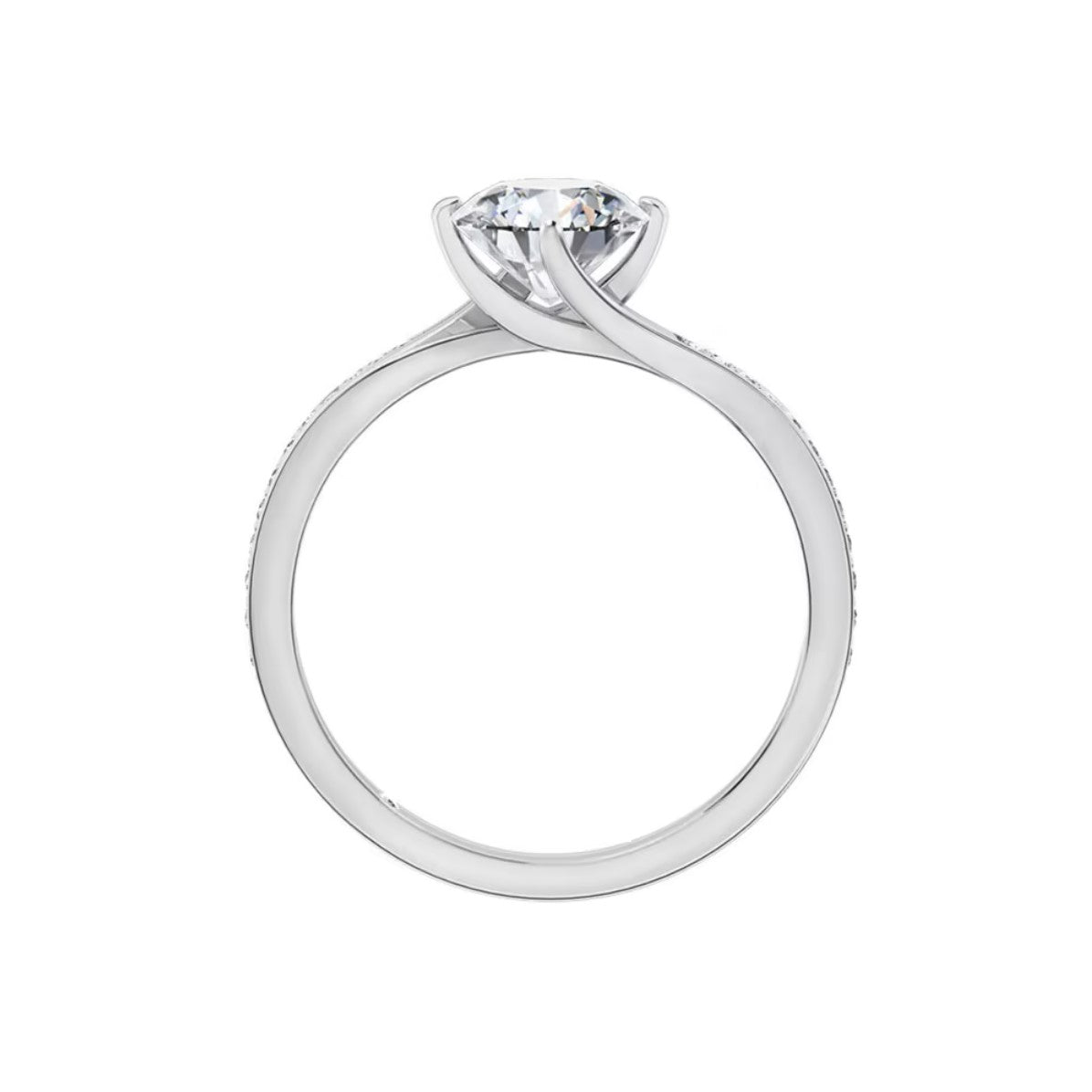 Josephine | Twisted Band Engagement Ring - The Classic Jewellers