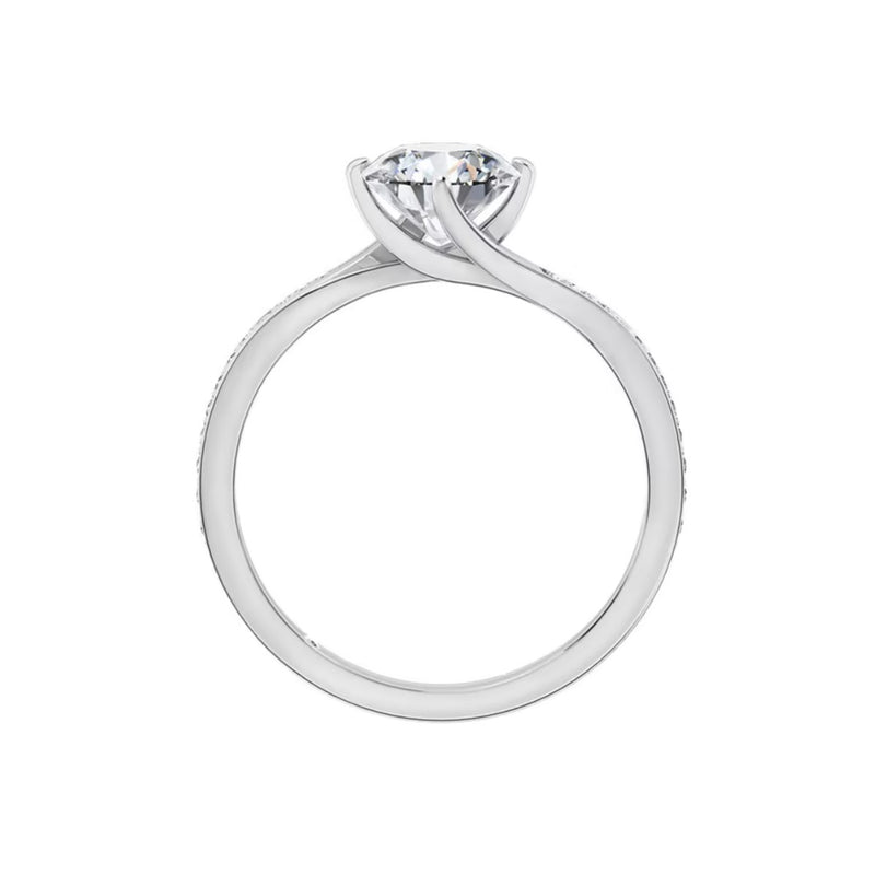 Josephine | Twisted Band Engagement Ring - The Classic Jewellers
