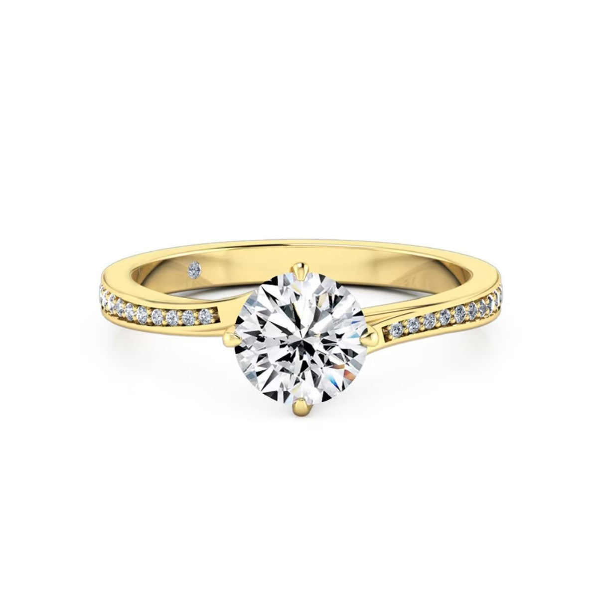 Josephine | Twisted Band Engagement Ring - The Classic Jewellers