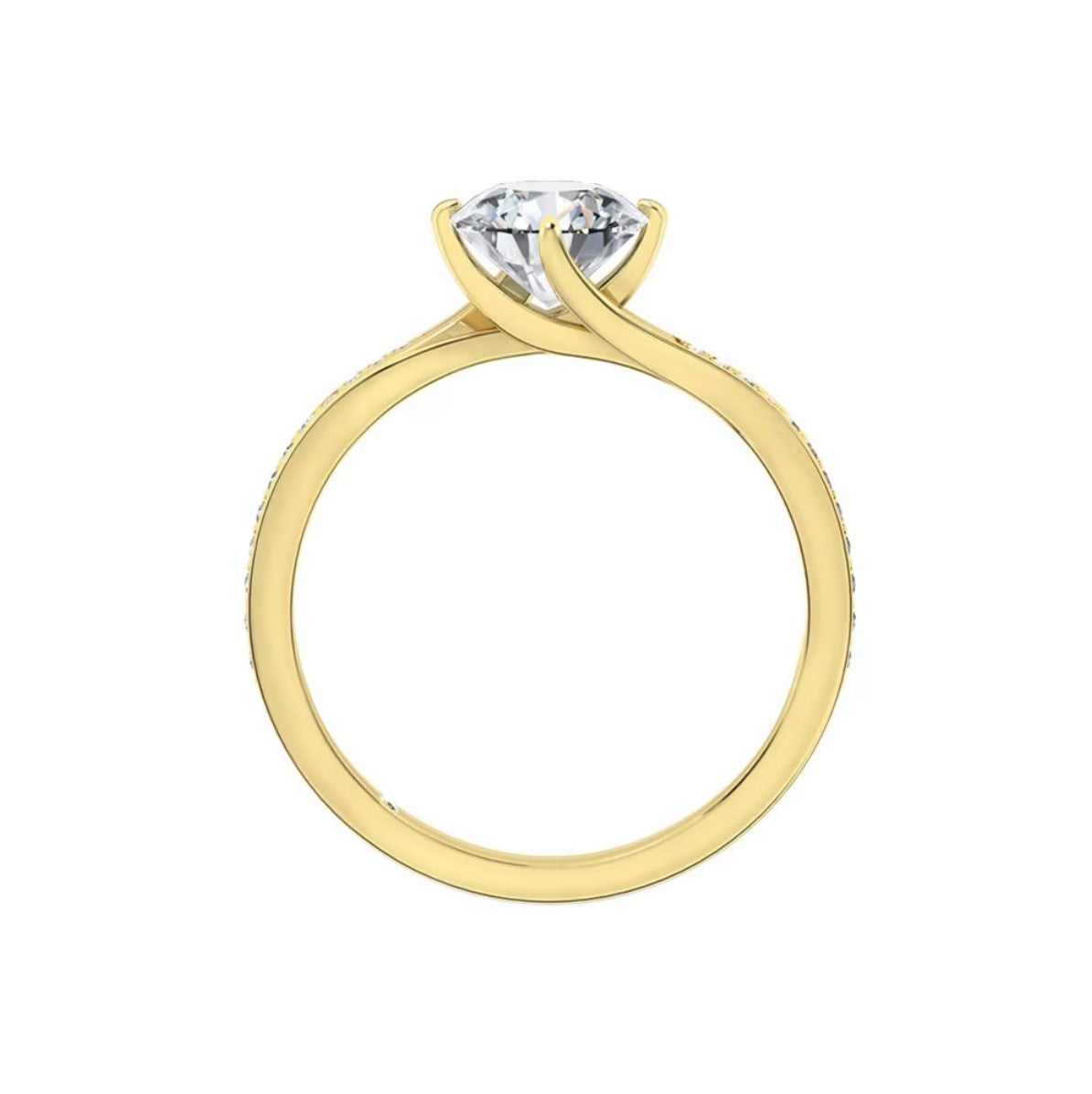 Josephine | Twisted Band Engagement Ring - The Classic Jewellers