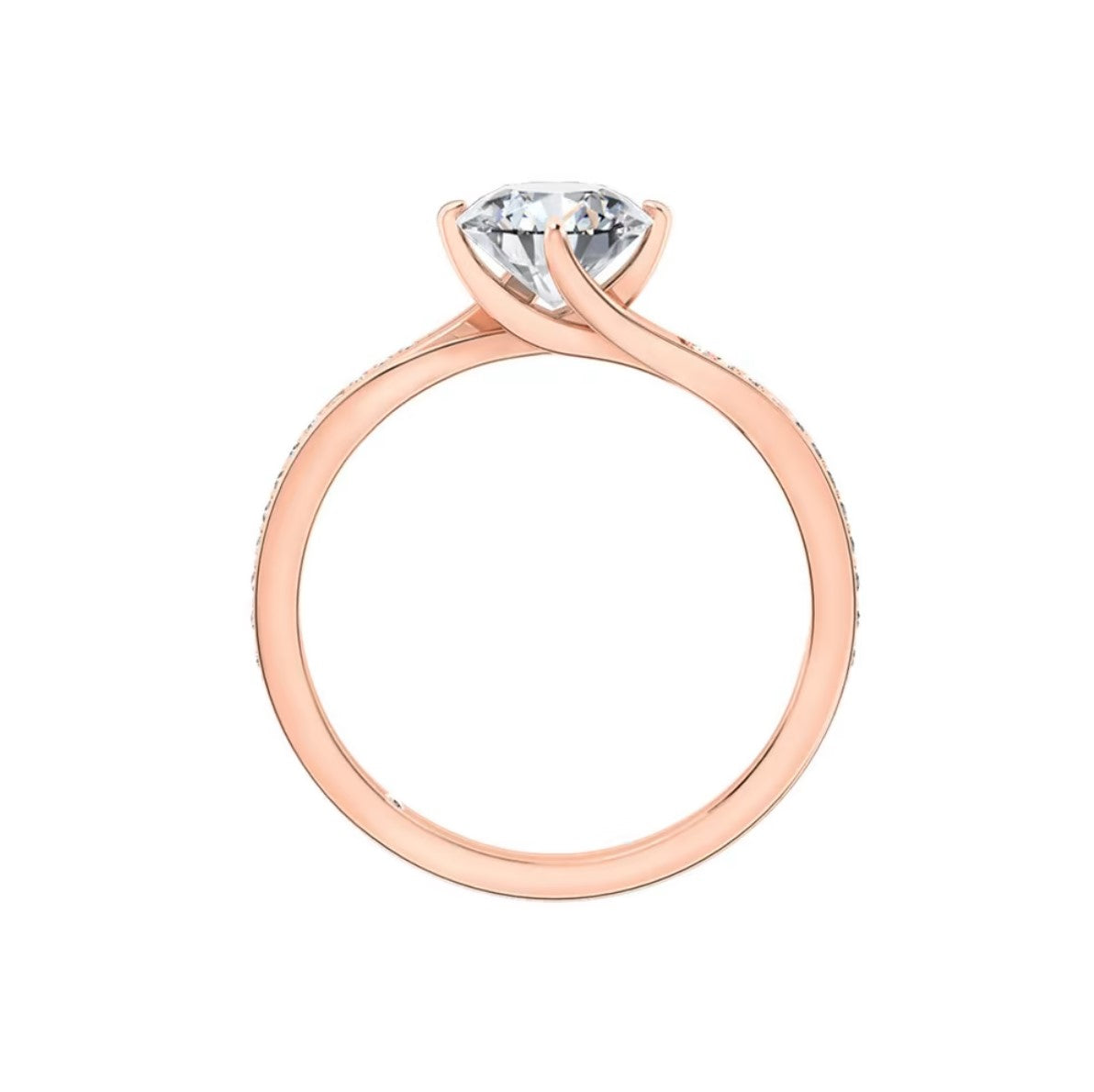 Josephine | Twisted Band Engagement Ring - The Classic Jewellers