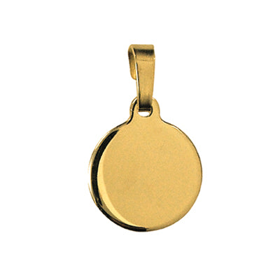 Round Engraving Pendant - The Classic Jewellers