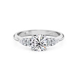 Genevieve | Three stone Engagement Ring - The Classic Jewellers